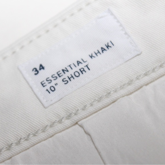 GAP Men’s 10” Essential Khaki Shorts Blue Scattered Palms 34W - Picture 4 of 6